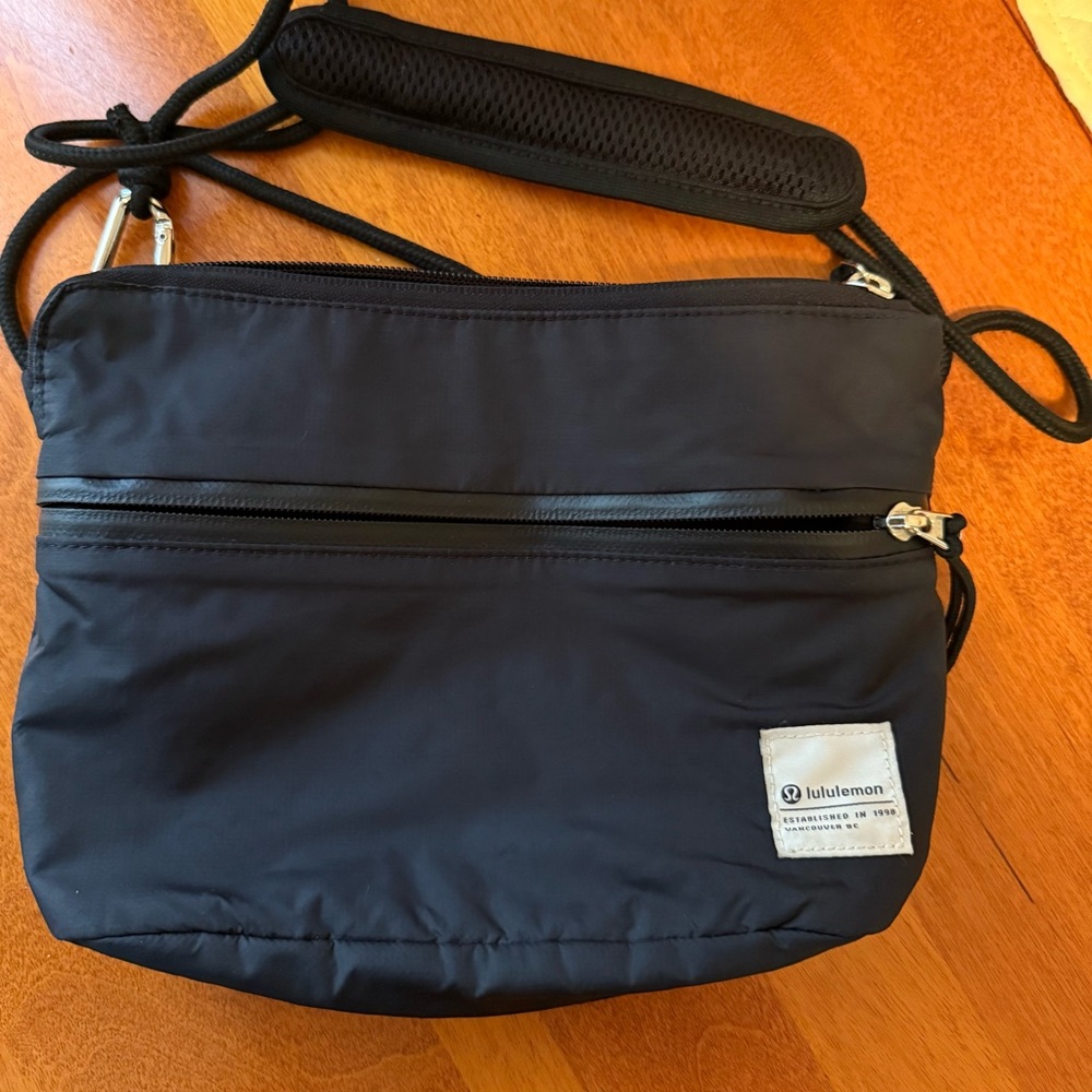 Lululemon Athletica Black Patch Bag
